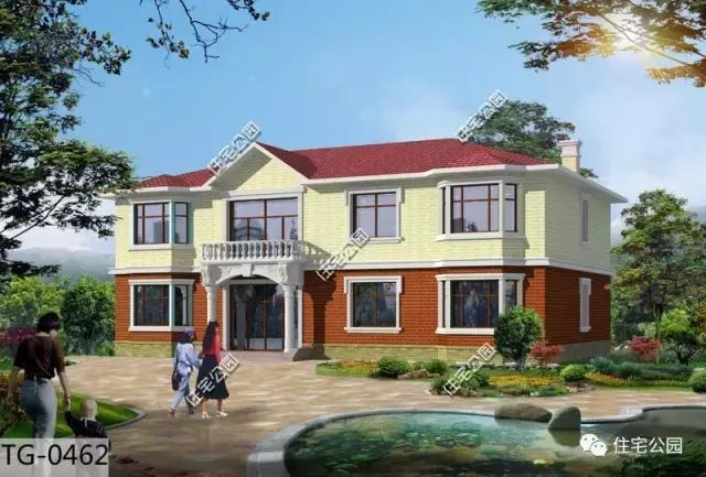 大面寬戶型，25萬自建雙層獨棟農村小別墅，全圖帶預算！