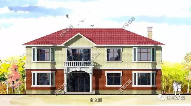 大面寬戶型，25萬自建雙層獨棟農村小別墅，全圖帶預算！