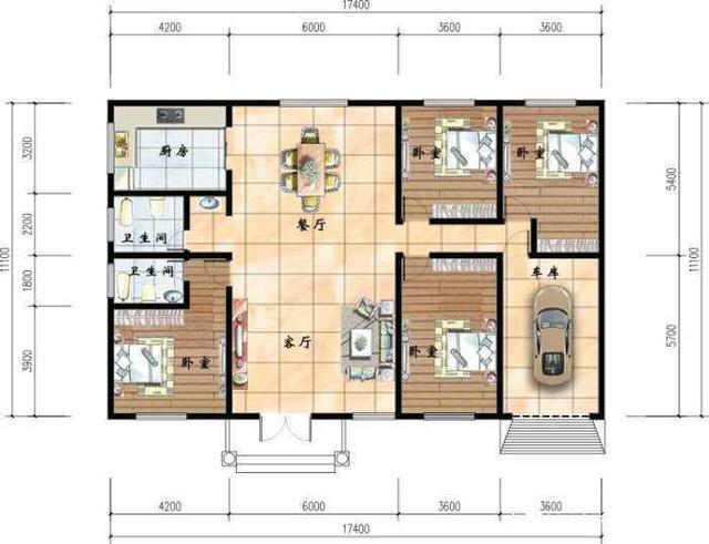 5款一層別墅圖，美觀好建還便宜，大氣高端上檔次，父母養(yǎng)老的最佳選擇