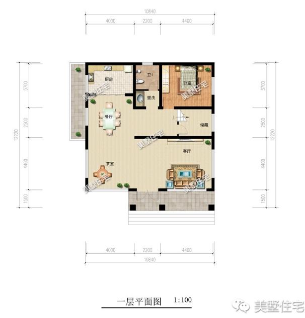 10X12米三層現(xiàn)代別墅圖，建在村里20年都難被超越，簡約的設(shè)計給人眼前一亮