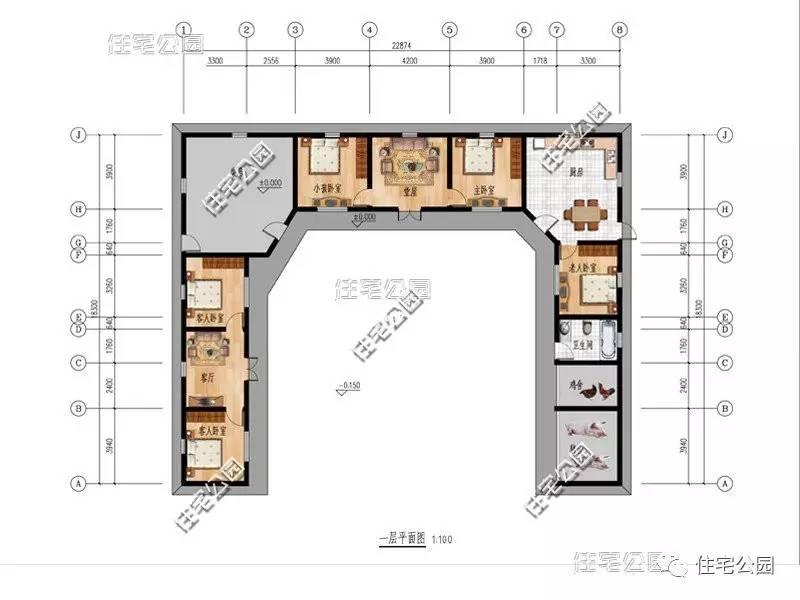 5套大開間的農村別墅戶型, 選大氣歐式還是傳統中式? 含圖紙