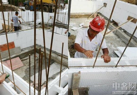 農民用泡沫蓋別墅 新型裝配式建筑技術