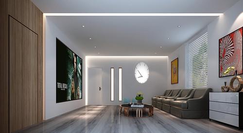 600平米現(xiàn)代別墅，五光十色讓你沉醉其中！