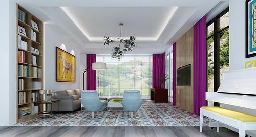 600平米現(xiàn)代別墅，五光十色讓你沉醉其中！