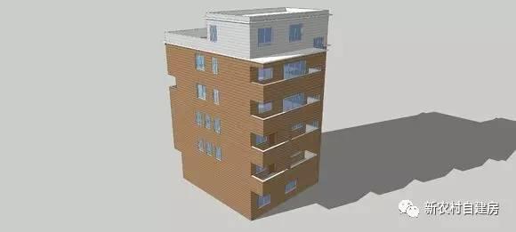 臨街五層半商住樓，頂樓可作菜園，這個(gè)設(shè)計(jì)棒呆了