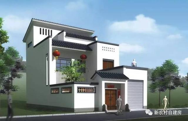 5套三層農村別墅，最愛2款中式風，只要30來萬