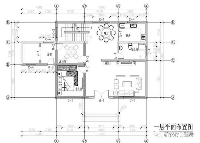 農(nóng)村15萬可建的二層小別墅，既省錢又實(shí)用，堂屋柴火灶都有
