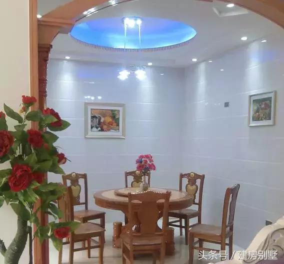 廣東自建商住兩用房，外觀雖不奢華，裝修很用心