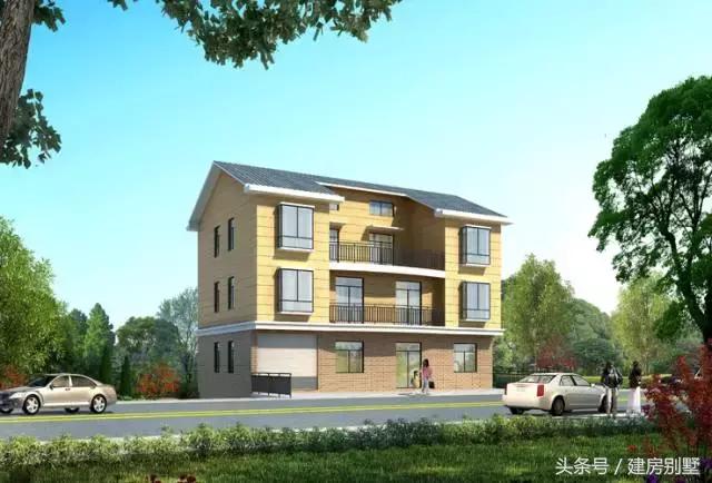 16×10.04米三層農村別墅，“人氣“最旺的戶型