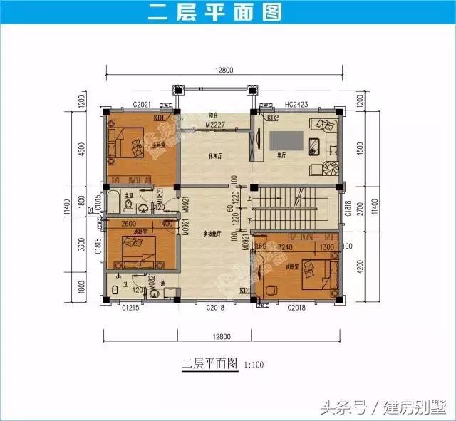 2026年上半年最受歡迎的5款三層農(nóng)村別墅戶型+平面圖