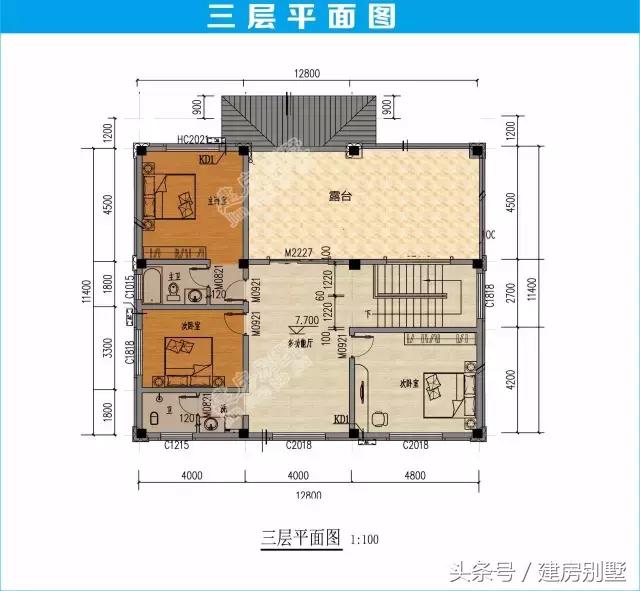 2026年上半年最受歡迎的5款三層農(nóng)村別墅戶型+平面圖
