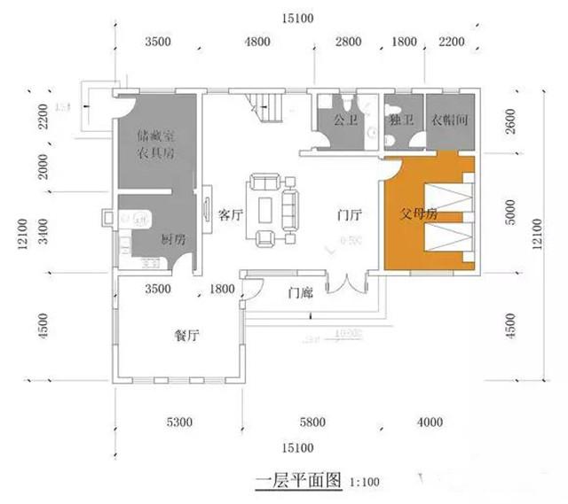 20萬2層農村自建房，帶獨立柴火房符合農村設計，內含平面圖