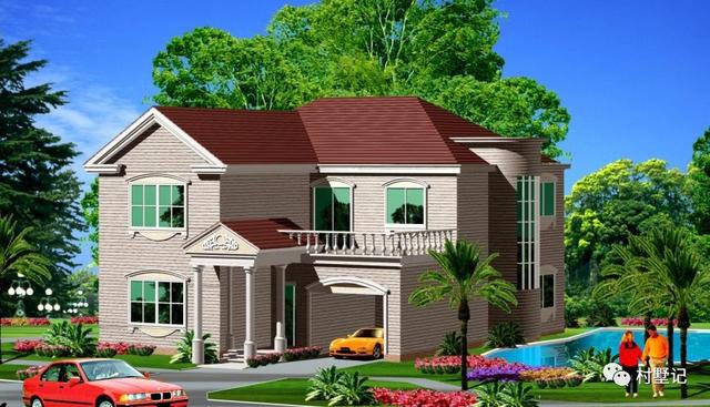 舒適又美觀的二層農村別墅，大家都說值