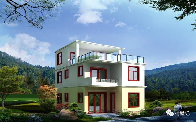 7款各具特色的農(nóng)村別墅，最后一款的造型我最喜歡