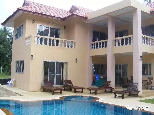 泰國農村自建帶泳池養老別墅，難怪老外退休要去這里