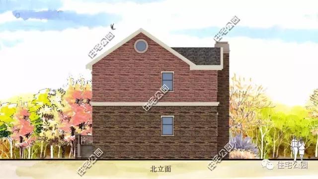 面寬進深一樣大，自建2層架空鄉(xiāng)村別墅，30萬的造價你還不看看？