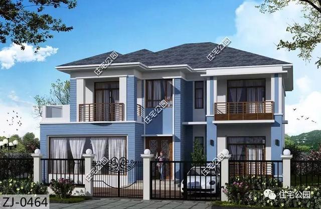 現代農村別墅，室內適合采用旋轉樓梯嗎？