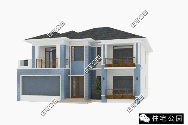 現代農村別墅，室內適合采用旋轉樓梯嗎？