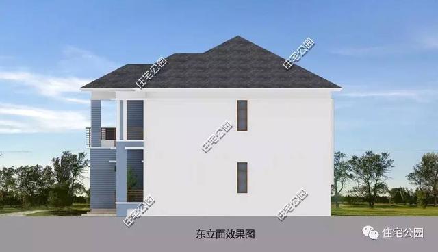 現代農村別墅，室內適合采用旋轉樓梯嗎？