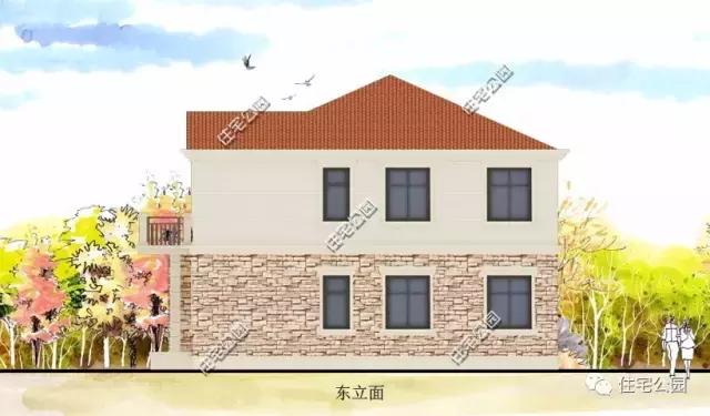 13X13米農村別墅，高大上外觀，經濟實用戶型！