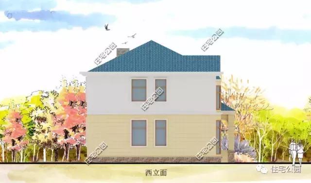 12X12米別墅戶型，經典田園，造價23萬！