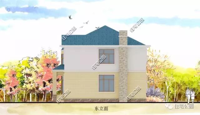 12X12米別墅戶型，經典田園，造價23萬！