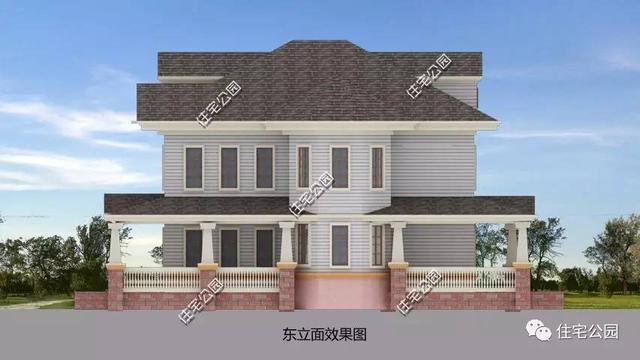 農村實用別墅戶型，堂屋這么設計合理嗎？