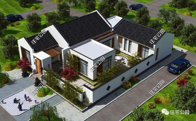 實用造價又低！有地了就建個這樣的農村合院，這5套最高只需24萬