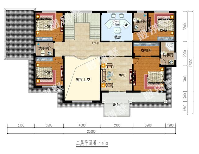兩層半農村別墅，光看外形都能驚呆村里人，原來別墅還能這么造