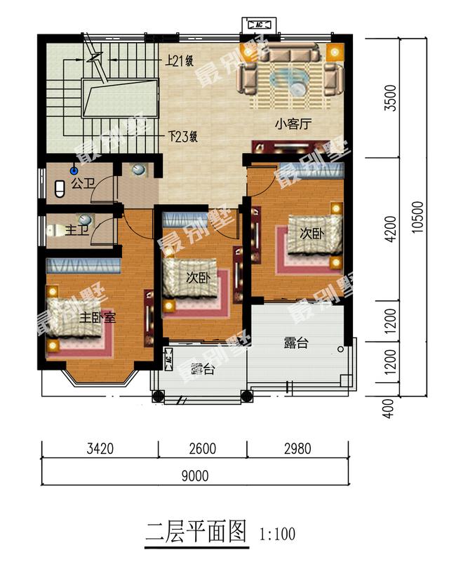 30萬能建成的三層農村別墅，這款圖紙最合適，實用大氣美觀