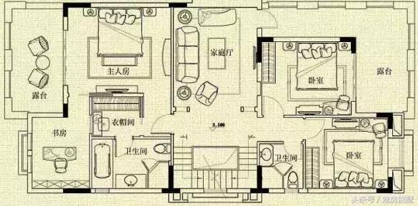 海南網(wǎng)友33萬農(nóng)村自建房，跟趙本山那套別墅有的一拼