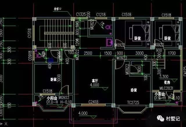 帶陽光房的二層農村別墅戶型，簡單省錢很漂亮