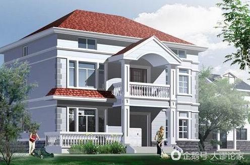 帶旋轉樓梯的農村別墅戶型，建好了就是人生贏家