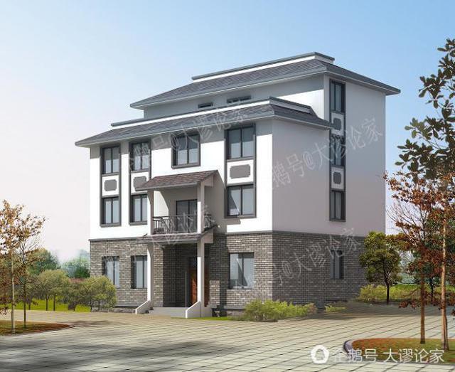 臥室很多的四層中式農村別墅，過年招待親友再不怕沒地方了