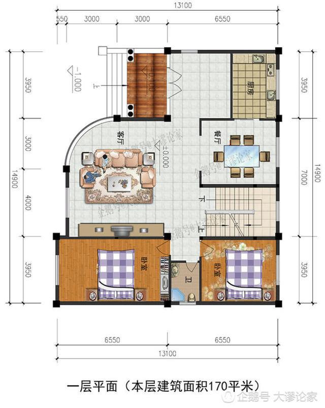 帶卡拉ok室的三層的農村別墅，建好兒女們都愛回家了