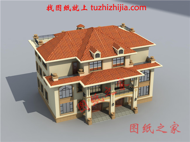 農村四間三層半雙拼樓,住三帶人都沒有問題