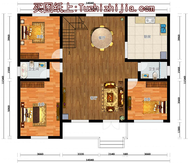 農村13萬元二層小樓圖，選一套自建，讓城里人羨慕吧！