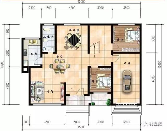 父母在，不遠行，既然不能長期陪伴父母，至少有這套農村別墅居住