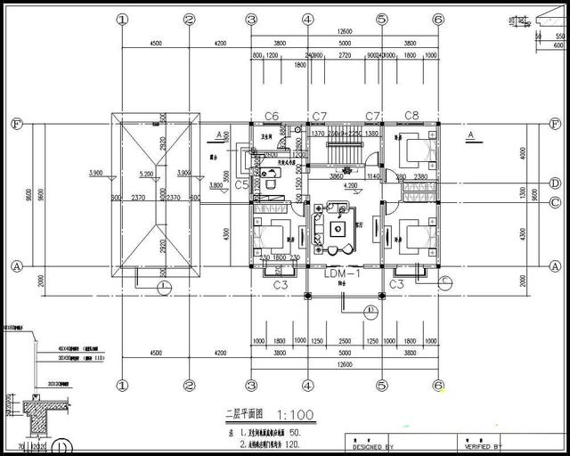 18萬帶堂屋的二層農村別墅，廚房單獨建好不好 含平面和立面圖