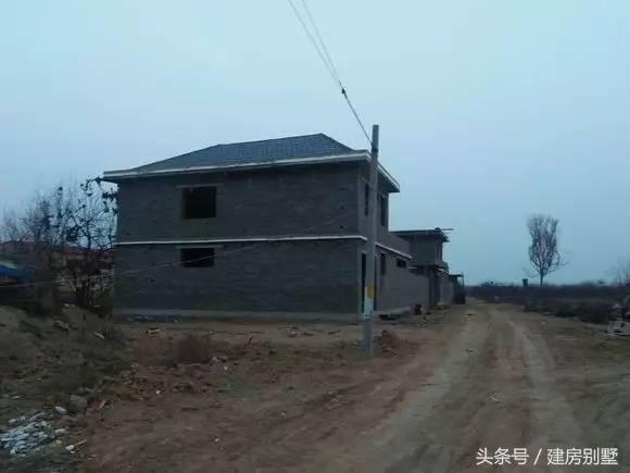 河北兄弟自建兩層聯排住宅，外觀氣勢仿若“故宮”