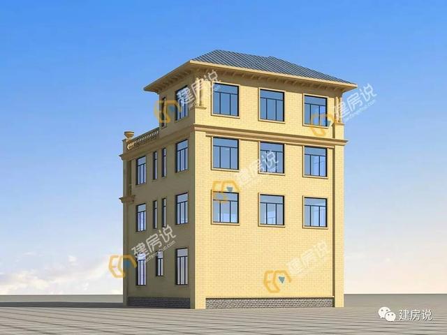 10.4X11.8米農村四層別墅，精美洋氣的經典之作