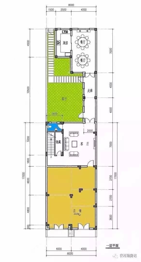 兩邊有鄰居不能開窗怎么辦？看這款別墅設計讓你的房屋采光通透