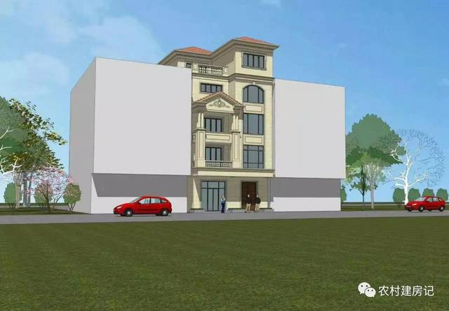 兩邊有鄰居不能開窗怎么辦？看這款別墅設計讓你的房屋采光通透