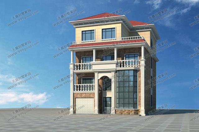 3套三層半別墅設(shè)計(jì)圖，第一套造價(jià)只要33萬(wàn)