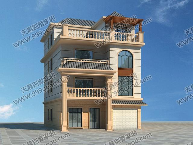 3套三層半別墅設(shè)計(jì)圖，第一套造價(jià)只要33萬(wàn)