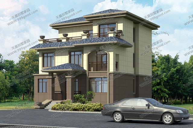 3套農村自建房設計圖，漂亮大氣，讓鄉里鄉親都艷羨的戶型