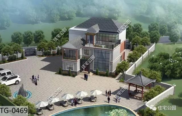 35萬就能蓋起這樣一棟別墅，3層設(shè)計(jì)還帶挑空客廳，喜歡嗎？