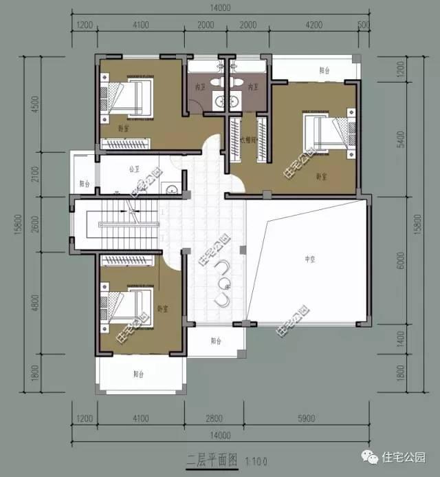 35萬就能蓋起這樣一棟別墅，3層設(shè)計(jì)還帶挑空客廳，喜歡嗎？