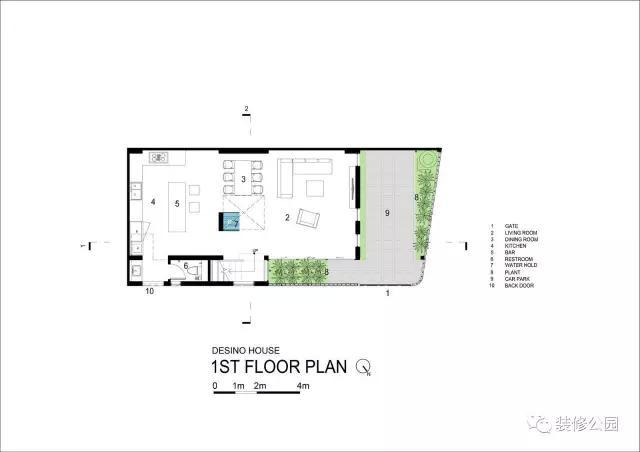 6.5米X11米，滿眼綠色的鄉村別墅，含平面圖