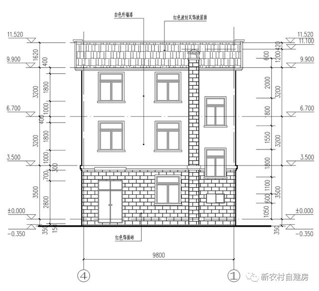 僅南方可見，120平三層簡單農(nóng)村房屋，只要25萬